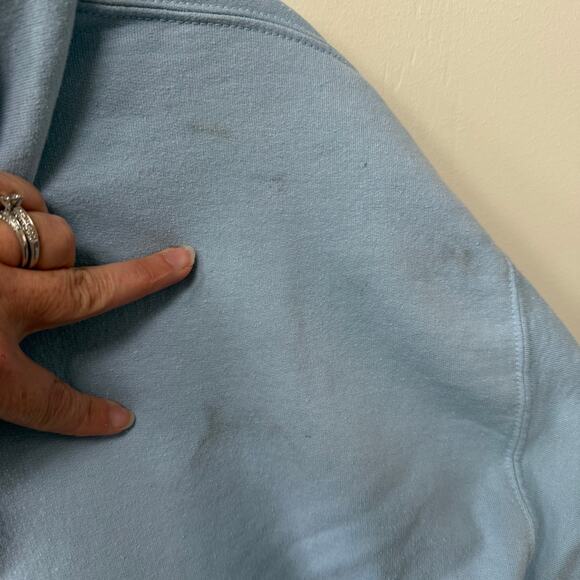 Taylor Swift Midnights Tour Album Blue Pullover Sweatshirt Hoodie Womens Large - Picture 4 of 6